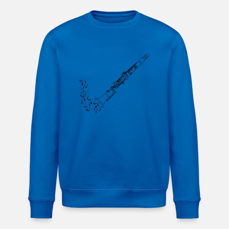 Klarinette - Stanley/Stella Unisex Bio-Sweatshirt ROLLER - Königsblau