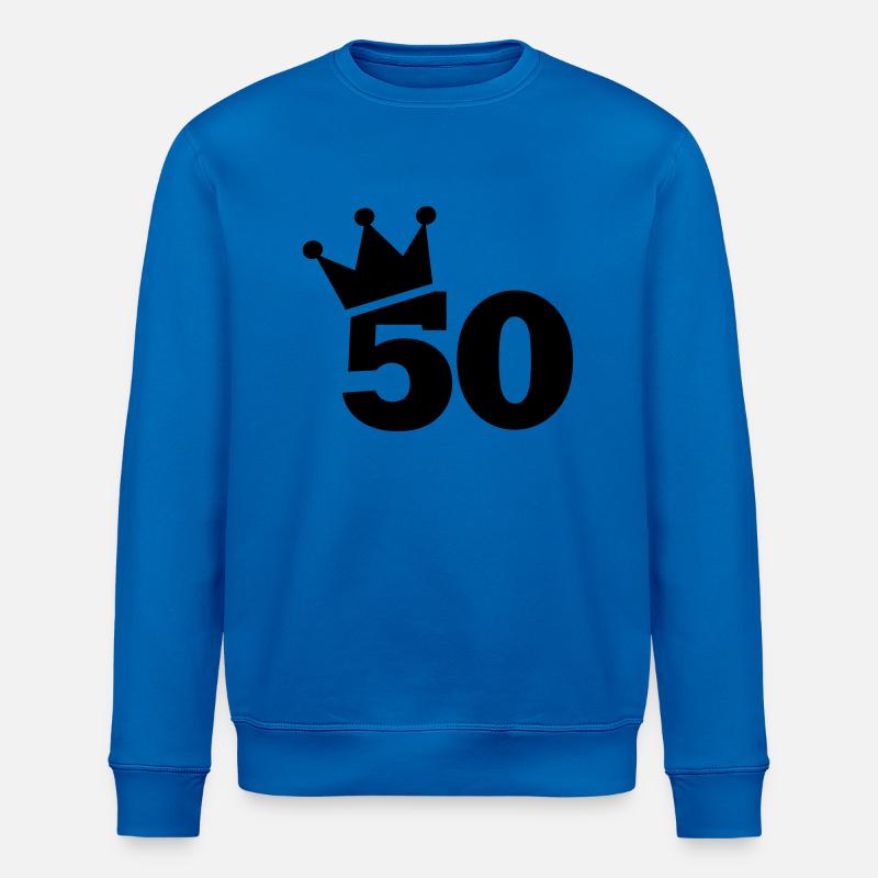 50 - Sweat bio ROLLER Stanley/Stella Unisexe - bleu roi
