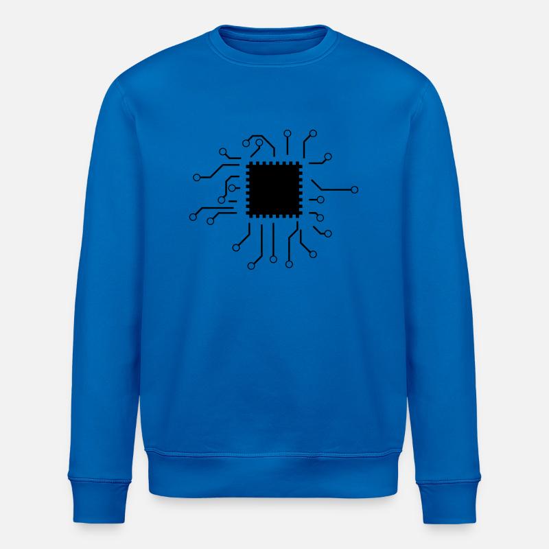 Platine_klein - Stanley/Stella Unisex Bio-Sweatshirt ROLLER - Königsblau