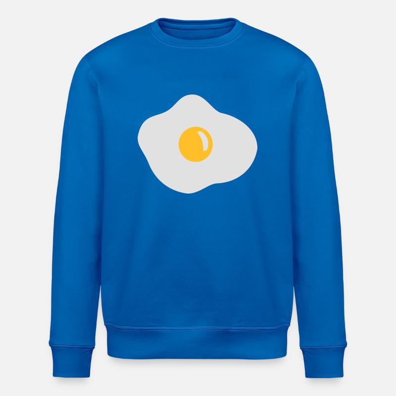 Spiegelei - Ei - Stanley/Stella Unisex Bio-Sweatshirt ROLLER - Königsblau