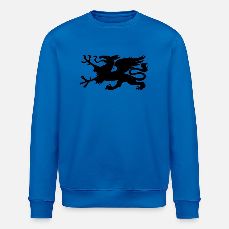 HRO Croix - Sweat bio ROLLER Stanley/Stella Unisexe - bleu roi