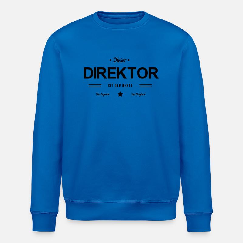 Bester Direktor - Stanley/Stella Unisex Bio-Sweatshirt ROLLER - Königsblau