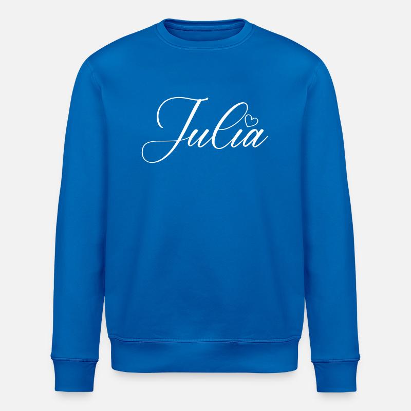 julia name - Stanley/Stella Unisex Bio-Sweatshirt ROLLER - Königsblau