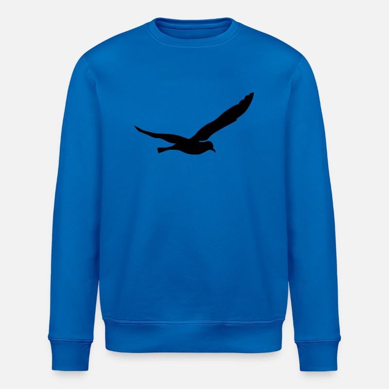 Seagull - Stanley/Stella ROLLER Unisex Organic Sweatshirt - royal blue