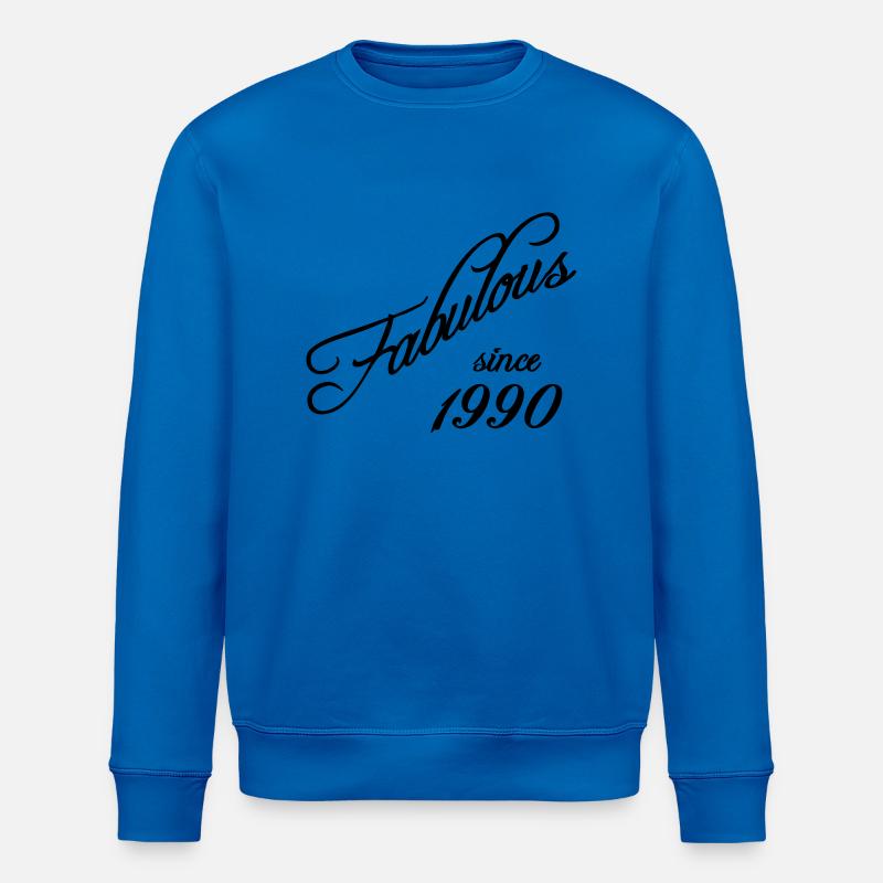 Fabulous since 1990 - Sweat bio ROLLER Stanley/Stella Unisexe - bleu roi