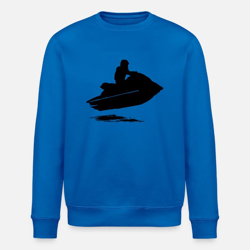 Jetski - Jet-Ski - Wassermotorrad - Jetboot - Stanley/Stella Unisex Bio-Sweatshirt ROLLER - Königsblau