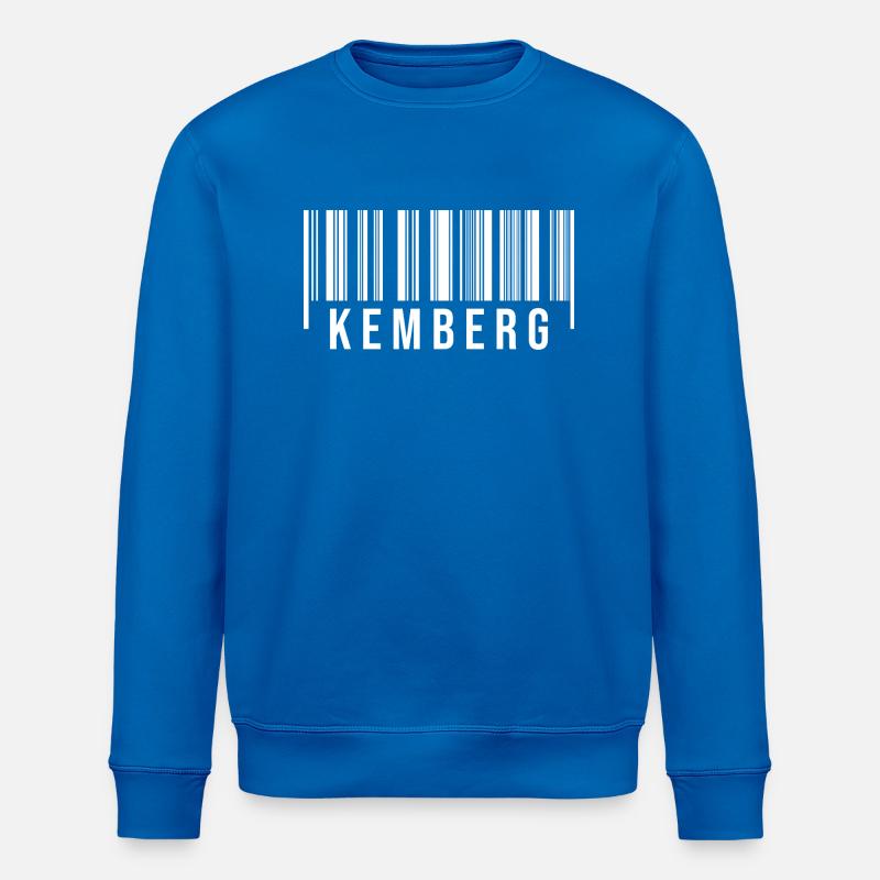 Kemberg Strichcode - Stanley/Stella Unisex Bio-Sweatshirt ROLLER - Königsblau