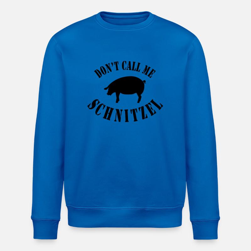 Do not call me Schnitzel - Stanley/Stella ROLLER Unisex Organic Sweatshirt - royal blue