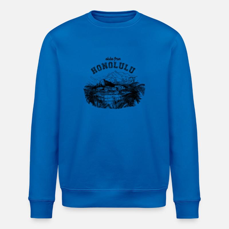 Aloha Honolulu - Stanley/Stella Unisex Bio-Sweatshirt ROLLER - Königsblau