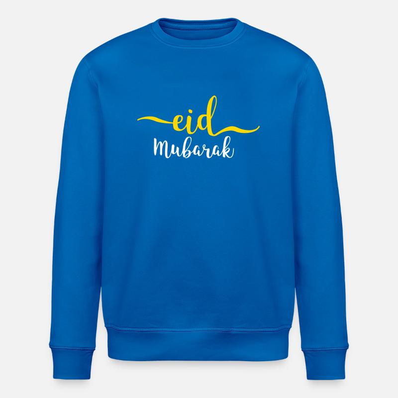 Eid Mubarak - Sweat bio ROLLER Stanley/Stella Unisexe - bleu roi