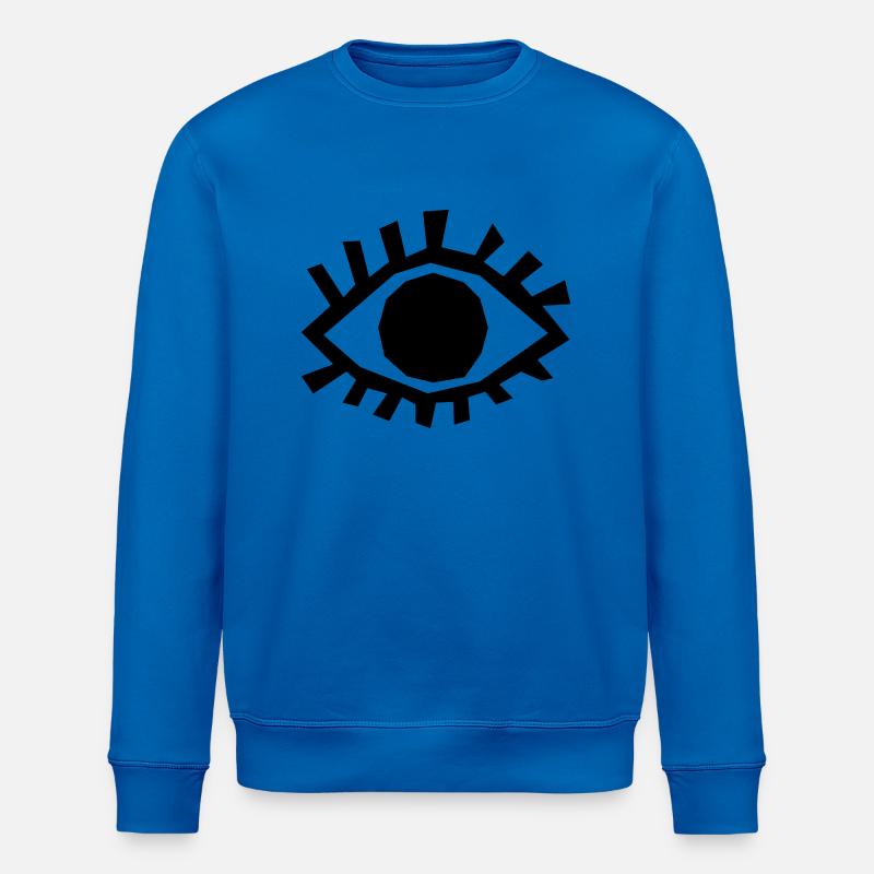 Auge - Stanley/Stella Unisex Bio-Sweatshirt ROLLER - Königsblau