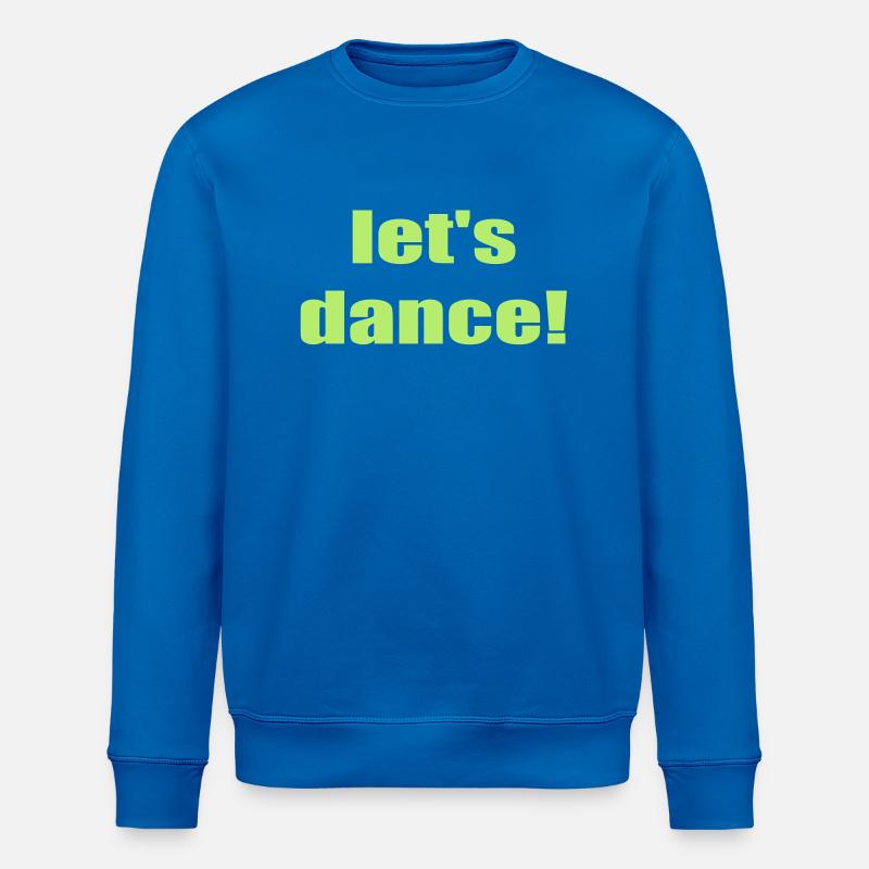 let's dance - Sweat bio ROLLER Stanley/Stella Unisexe - bleu roi