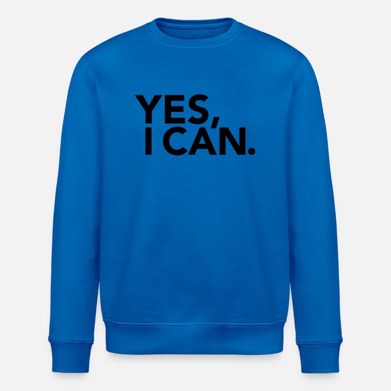 Yes, I Can - Stanley/Stella Unisex Bio-Sweatshirt ROLLER - Königsblau