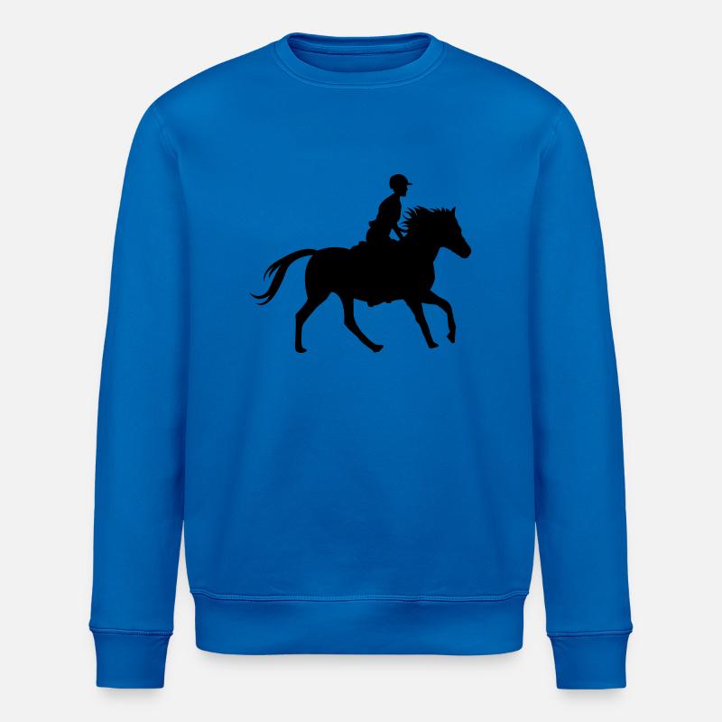 reitsport1 - Stanley/Stella Unisex Bio-Sweatshirt ROLLER - Königsblau