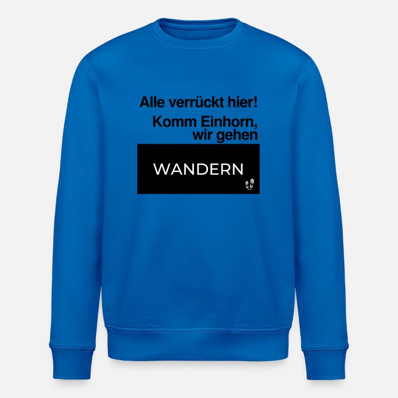 Allez licorne... - Sweat bio ROLLER Stanley/Stella Unisexe - bleu roi