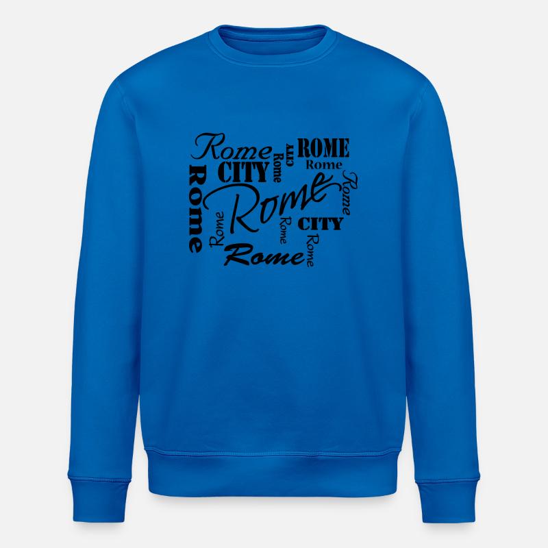 Rome - Sweat bio ROLLER Stanley/Stella Unisexe - bleu roi