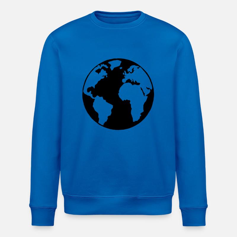 globe - Sweat bio ROLLER Stanley/Stella Unisexe - bleu roi