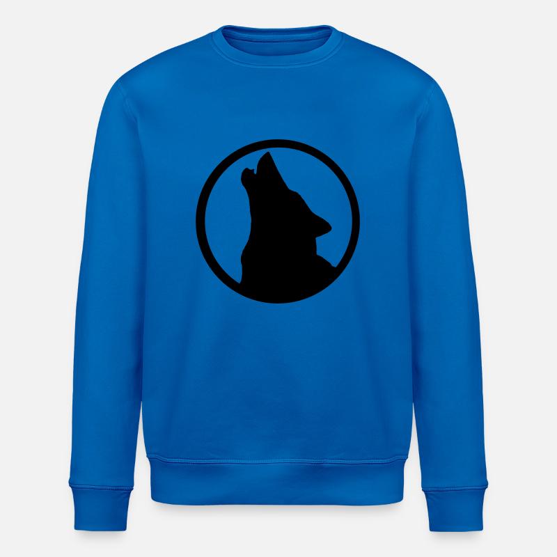 wolf_3 - Sweat bio ROLLER Stanley/Stella Unisexe - bleu roi