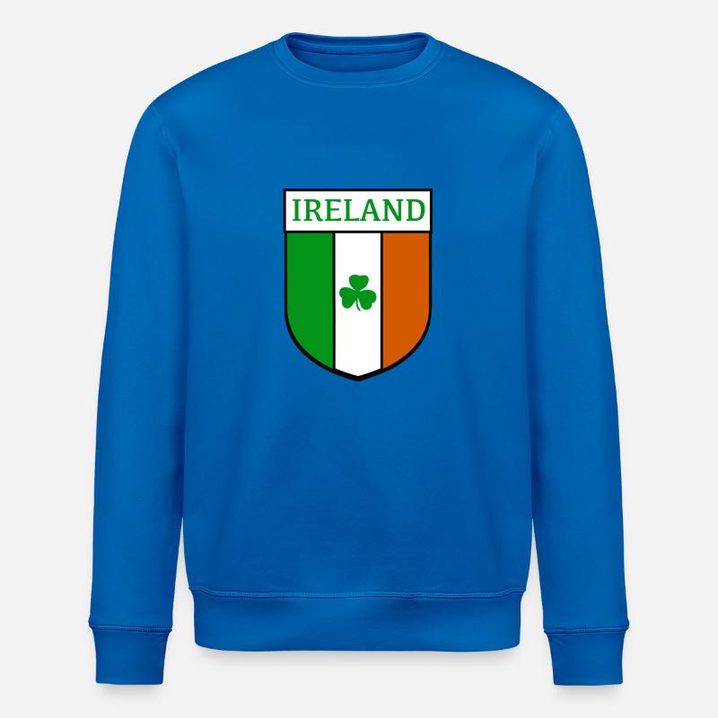ireland hemblem - Stanley/Stella Unisex Bio-Sweatshirt ROLLER - Königsblau