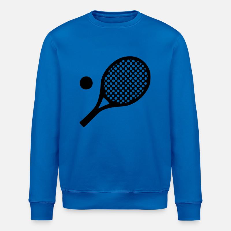 racket de tennis - Sweat bio ROLLER Stanley/Stella Unisexe - bleu roi