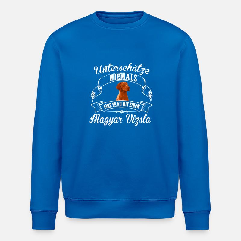 Magyar Vizsla - Stanley/Stella Unisex Bio-Sweatshirt ROLLER - Königsblau