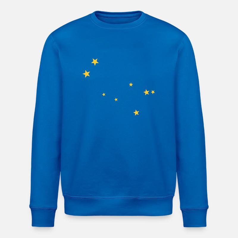 Zwilling Sternbild - Stanley/Stella Unisex Bio-Sweatshirt ROLLER - Königsblau