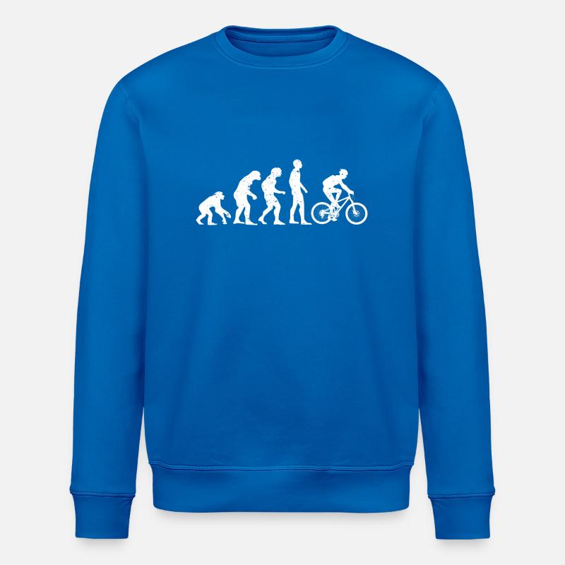 BIKE EVOLUTION! - Sweat bio ROLLER Stanley/Stella Unisexe - bleu roi