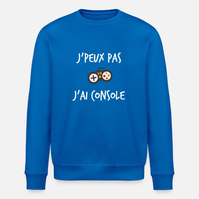 Can not I console? - Stanley/Stella ROLLER Unisex Organic Sweatshirt - royal blue