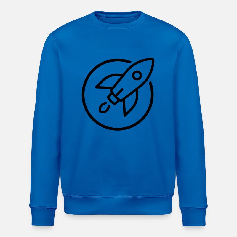 Rakete - Stanley/Stella Unisex Bio-Sweatshirt ROLLER - Königsblau