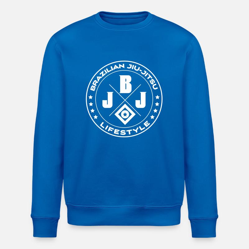 Jiu-jitsu brésilien - Sweat bio ROLLER Stanley/Stella Unisexe - bleu roi