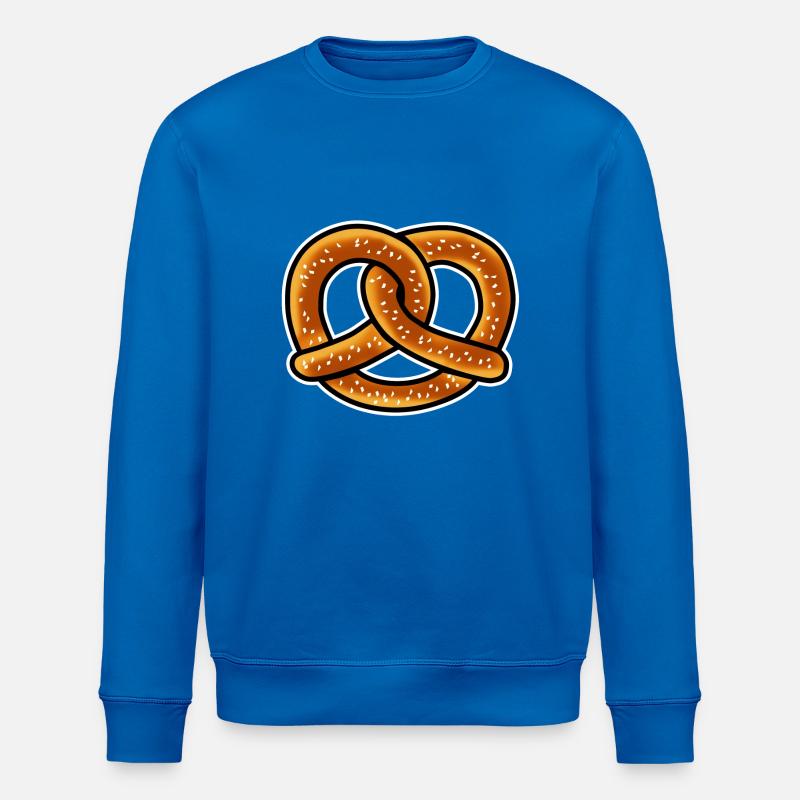 Bretzel Bavière - Sweat bio ROLLER Stanley/Stella Unisexe - bleu roi
