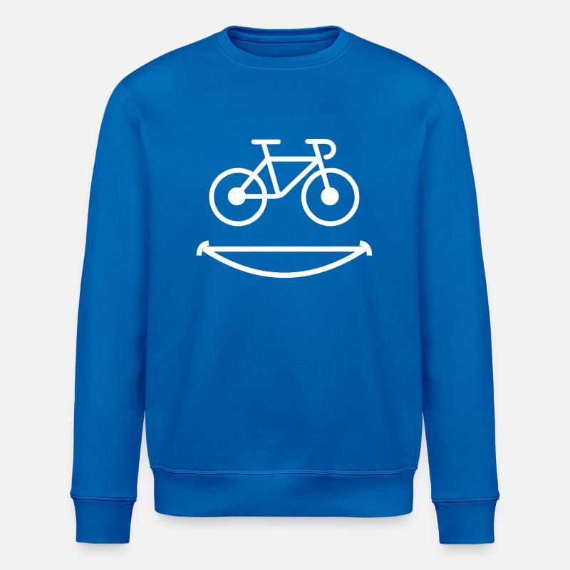 Sourire de vélo - Sweat bio ROLLER Stanley/Stella Unisexe - bleu roi