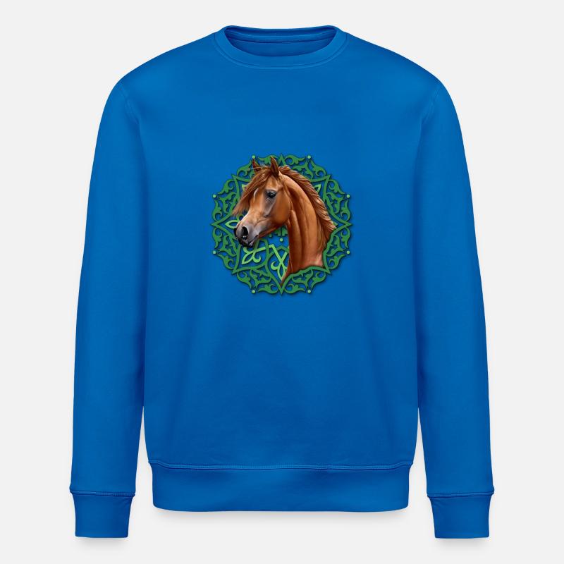 Kastanie - Stanley/Stella Unisex Bio-Sweatshirt ROLLER - Königsblau