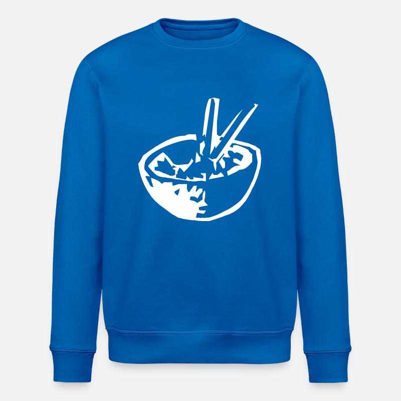 Schuessel mit Essen - Stanley/Stella Unisex Bio-Sweatshirt ROLLER - Königsblau