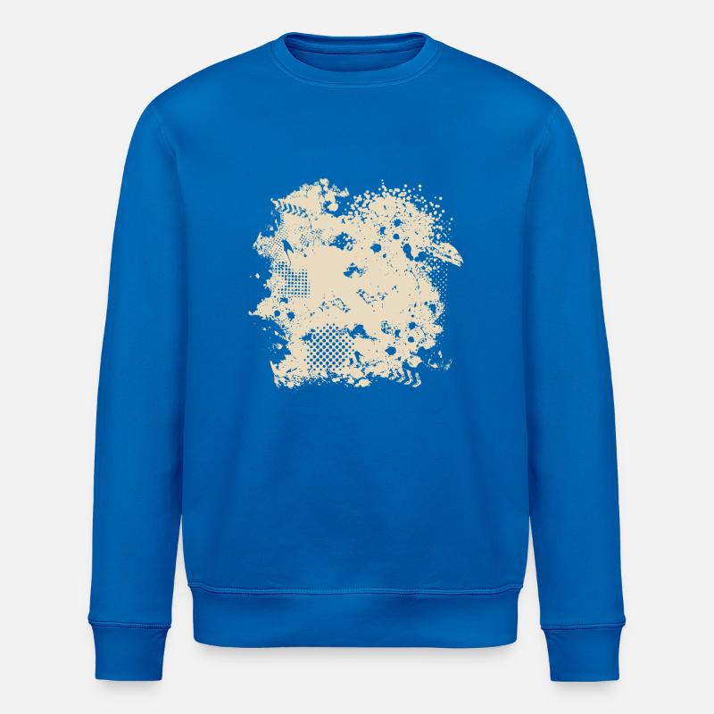 Vector background de - Stanley/Stella Unisex Bio-Sweatshirt ROLLER - Königsblau