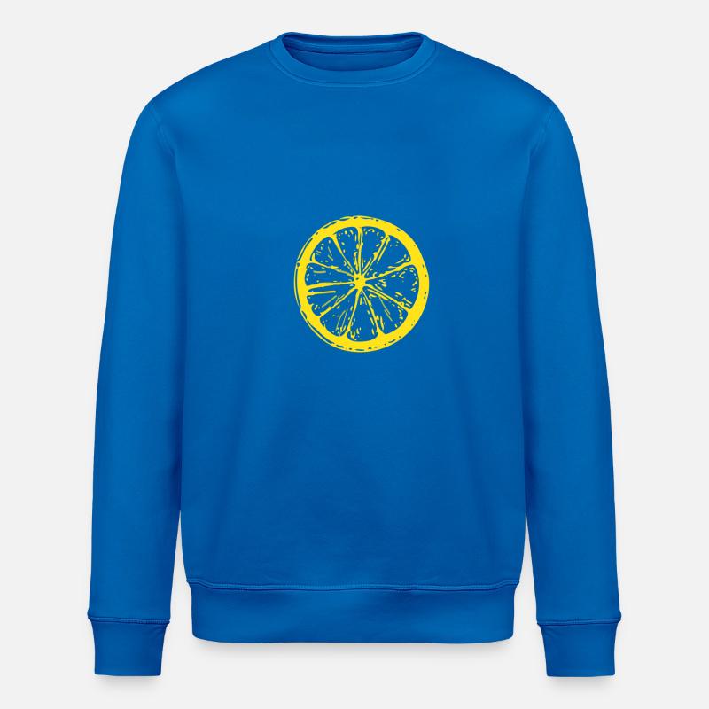 Zitrone - Stanley/Stella Unisex Bio-Sweatshirt ROLLER - Königsblau