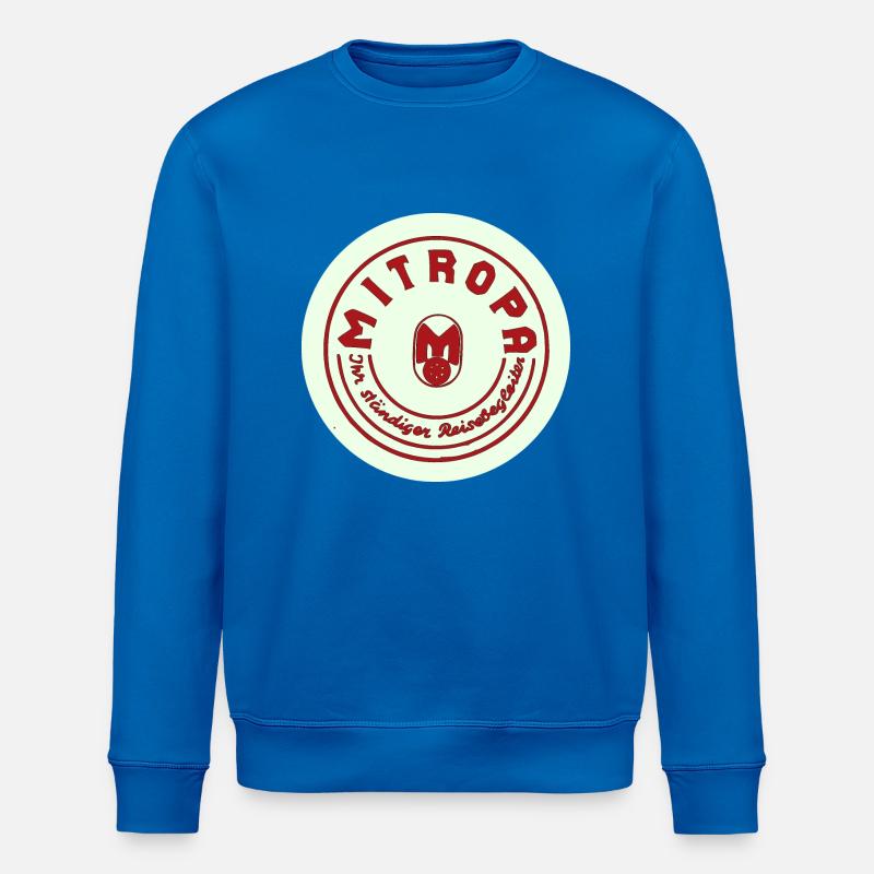 Mitropa - Ihr ständiger Reisebegleiter - Stanley/Stella Unisex Bio-Sweatshirt ROLLER - Königsblau