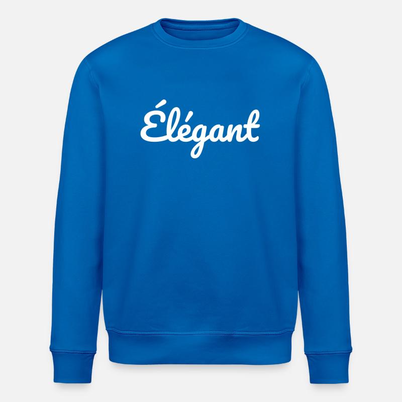 élégant - Sweat bio ROLLER Stanley/Stella Unisexe - bleu roi
