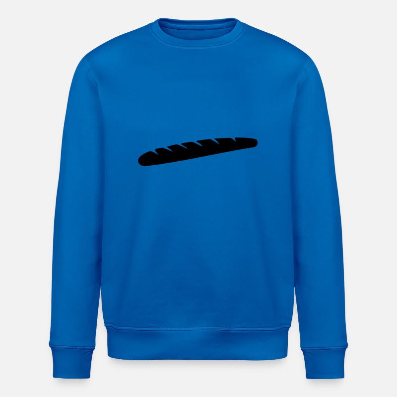 Baguette Logo Geschenk - Stanley/Stella Unisex Bio-Sweatshirt ROLLER - Königsblau