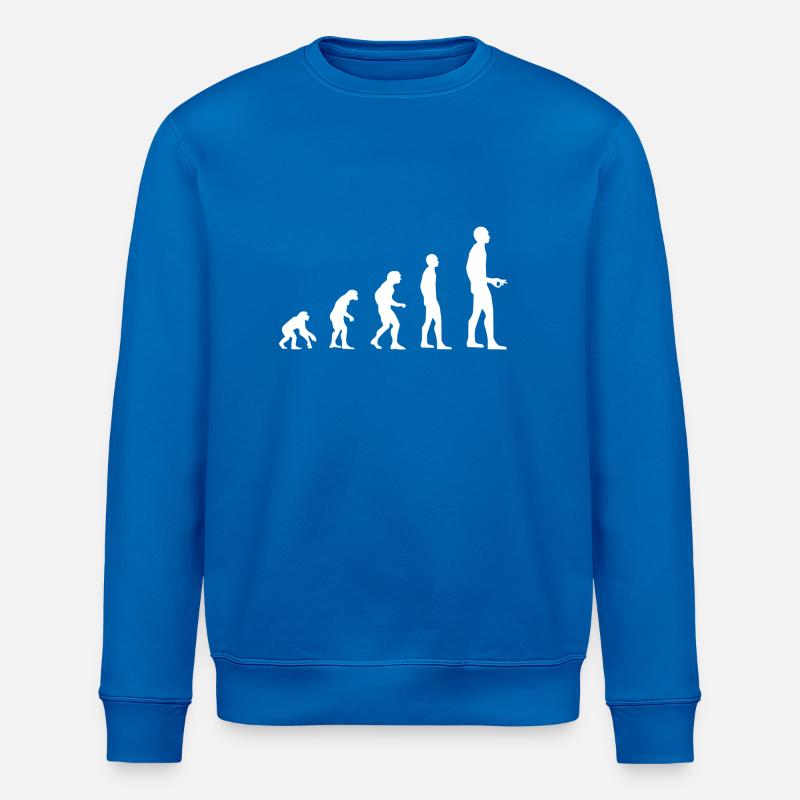 Evolution - Stanley/Stella ROLLER Unisex Organic Sweatshirt - royal blue