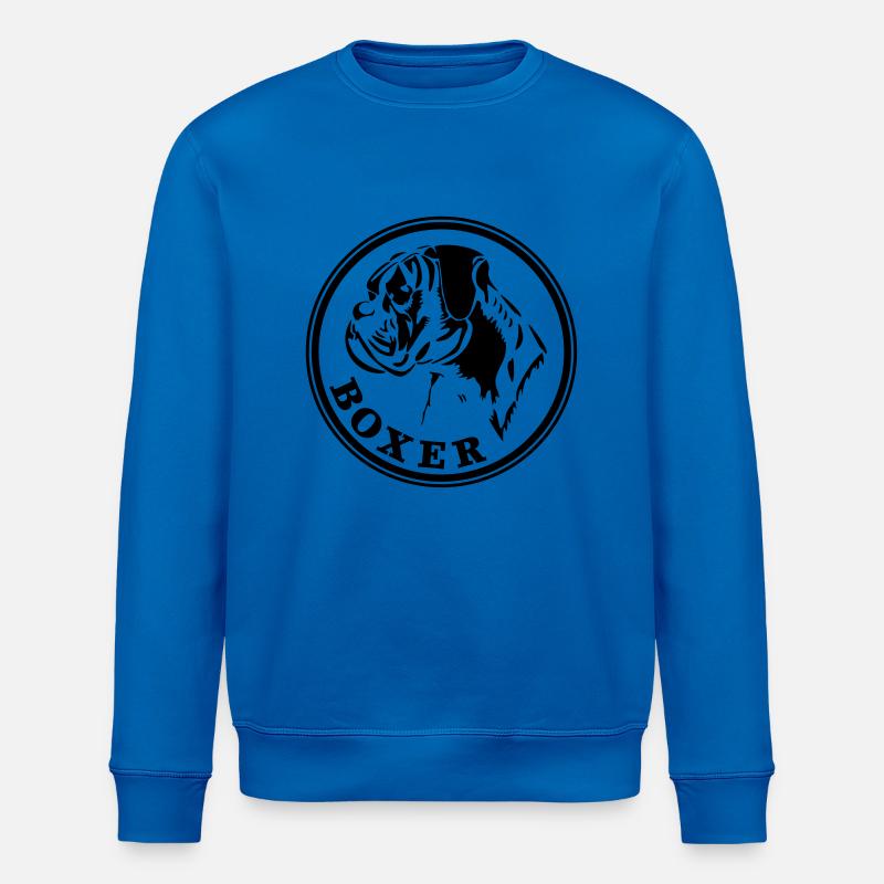 Boxer-Logo - Stanley/Stella Unisex Bio-Sweatshirt ROLLER - Königsblau