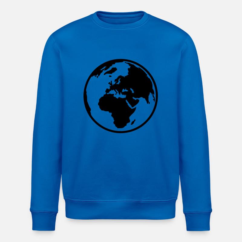 Monde - Sweat bio ROLLER Stanley/Stella Unisexe - bleu roi