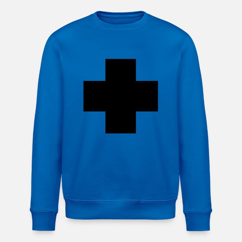 Kreuz - Stanley/Stella Unisex Bio-Sweatshirt ROLLER - Königsblau