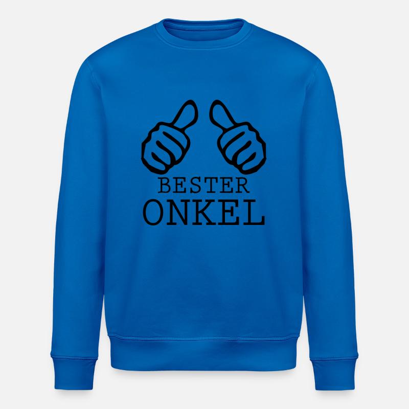 bester onkel - Stanley/Stella Unisex Bio-Sweatshirt ROLLER - Königsblau