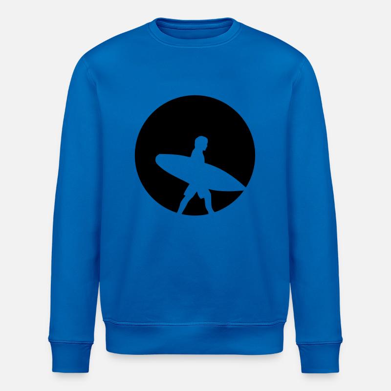 Surfer - Stanley/Stella ROLLER Unisex Organic Sweatshirt - royal blue