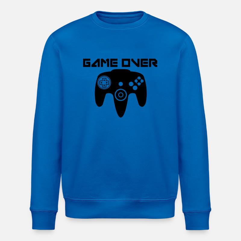 Game Over - Stanley/Stella Unisex Bio-Sweatshirt ROLLER - Königsblau