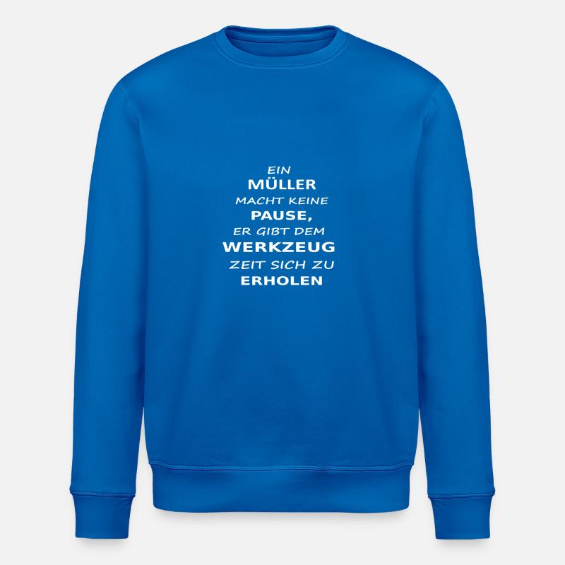 mueller - Stanley/Stella Unisex Bio-Sweatshirt ROLLER - Königsblau