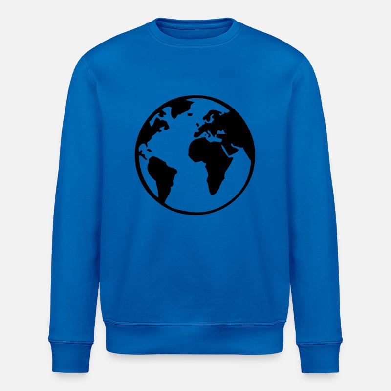 planet_erde_01 - Sweat bio ROLLER Stanley/Stella Unisexe - bleu roi