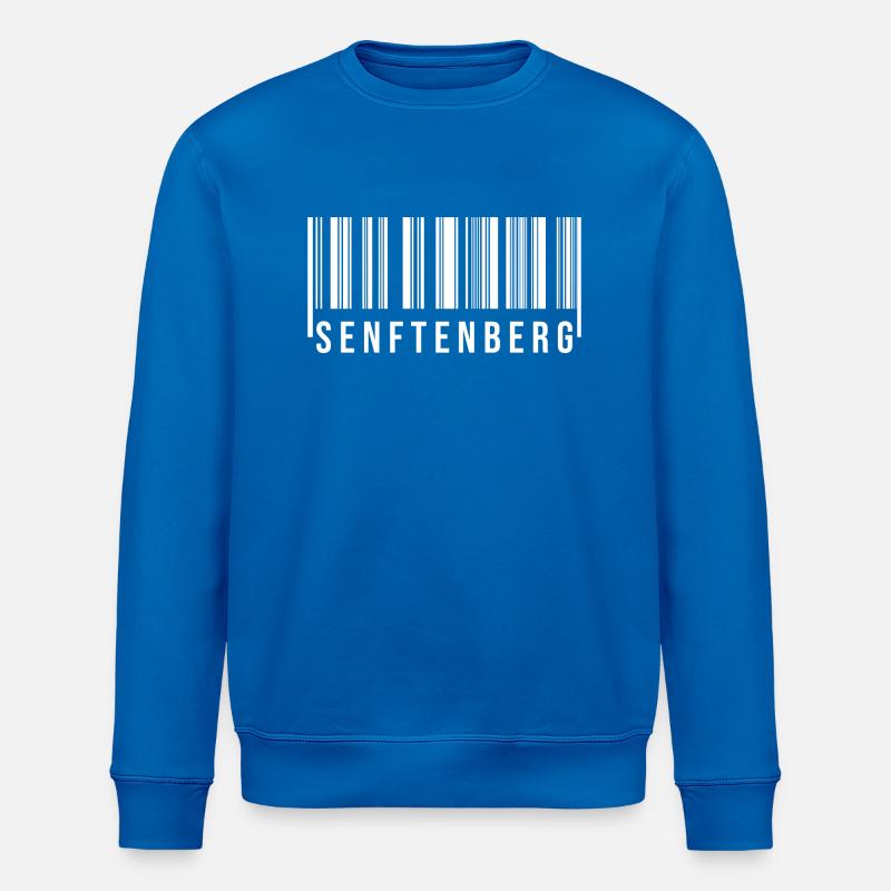 Senftenberg Strichcode - Stanley/Stella Unisex Bio-Sweatshirt ROLLER - Königsblau