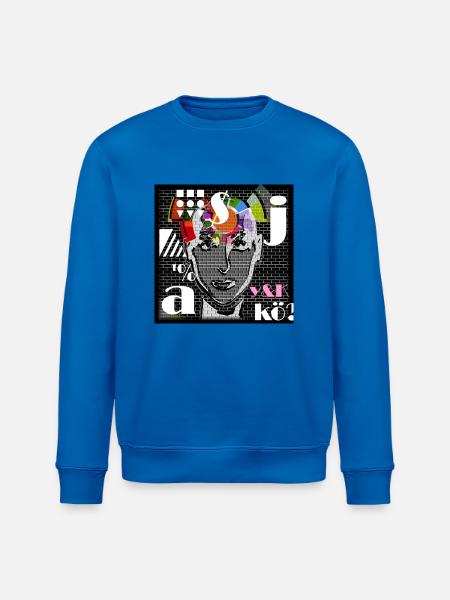 POP ART vs 009 - Stanley/Stella Unisex Bio-Sweatshirt ROLLER - Königsblau